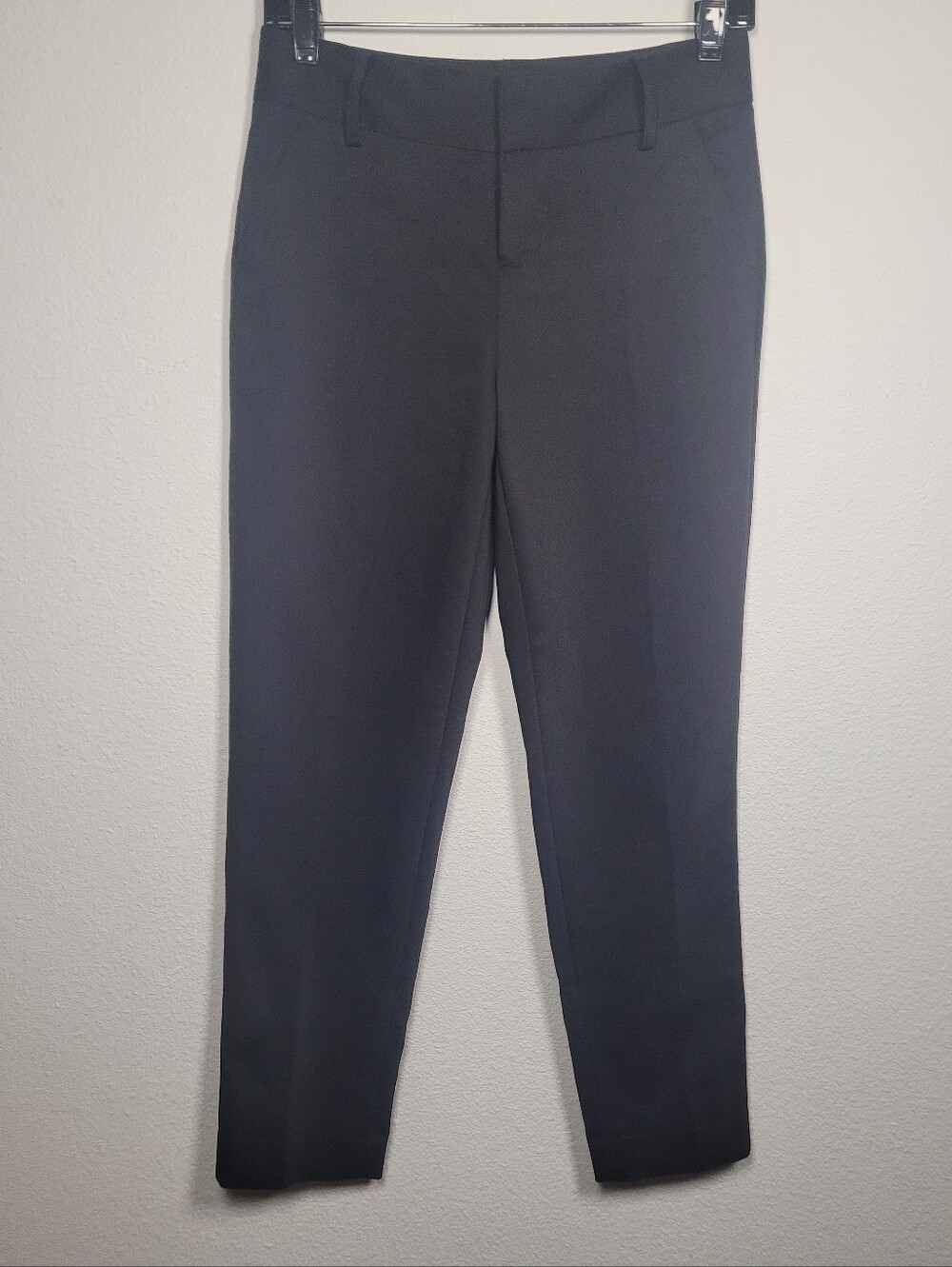 Alice + Olivia Black Tailored Office Workwear Ankle Suit Pants Women's Size 0
